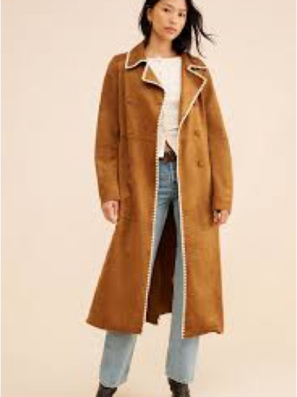 NWOT En Saison Logan Trench Coat - Picture 2 of 6